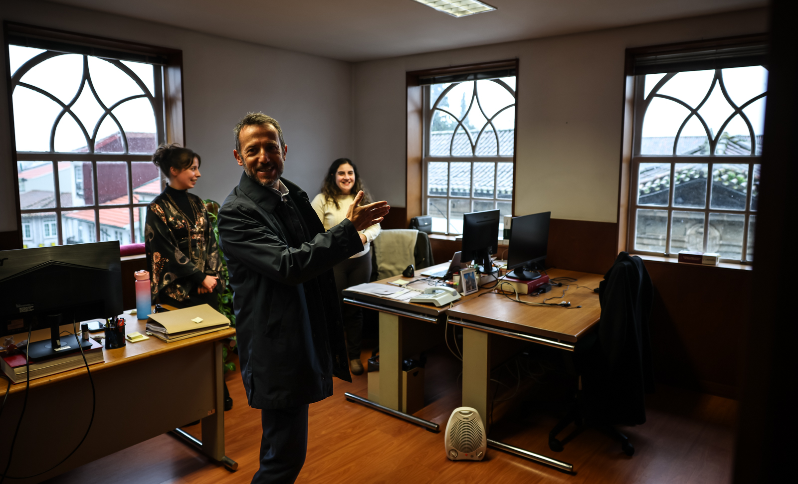 Thumbnail da galeria Reitor visita Pacinho e GCI